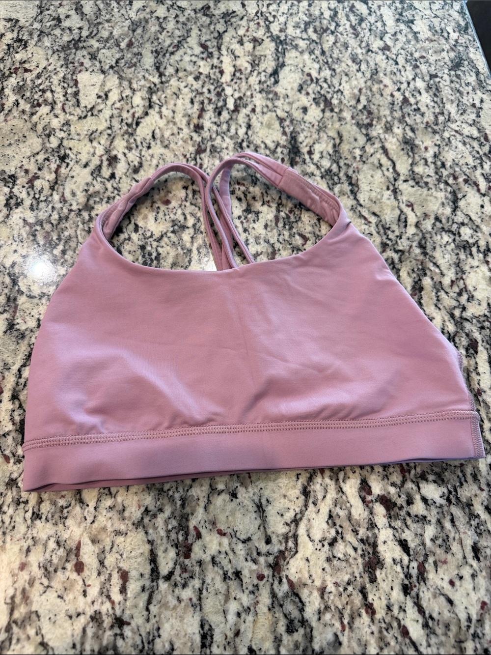 lululemon athletica Dusty Rose Strappy Sports Bra